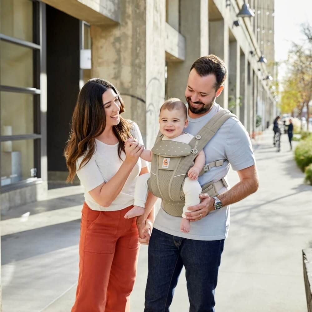 Ergobaby Omni Breeze Baby Carrier - Soft Olive Diamond- Bambi Baby