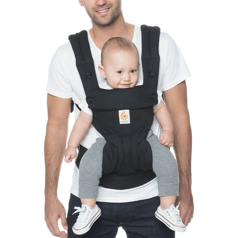 Ergobaby 360 Baby Carrier in Pure Black- Bambi Baby