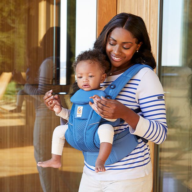 Ergobaby Omni Breeze Baby Carriers - Sapphire Blue- Bambi Baby