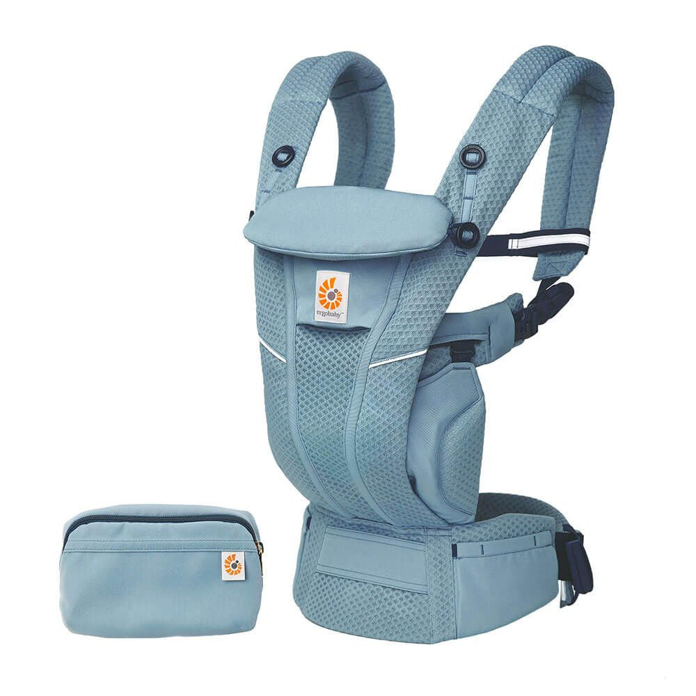 Ergobaby Omni Breeze Baby Carrier- Slate Blue- Bambi Baby