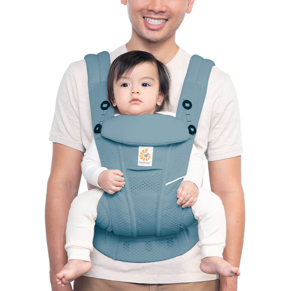 Ergobaby Omni Breeze Baby Carrier- Slate Blue- Bambi Baby