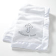 Lambs & Ivy Heaven Sent Baptism/Christening Baby Blanket - Bambi Baby