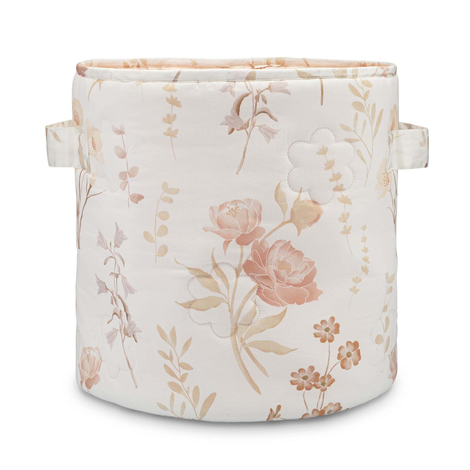 Crane Baby Violet Quilted Nursery Storage Bin- Bambi Baby