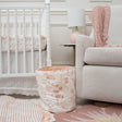 Crane Baby Violet Quilted Nursery Storage Bin - Bambi Baby