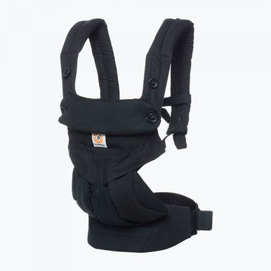 Ergobaby 360 Baby Carrier in Pure Black- Bambi Baby