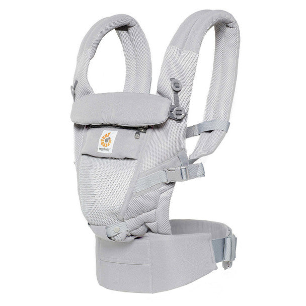 Ergobaby Baby Carrier Adapt Cool Air Mesh in Pearl Grey- Bambi Baby