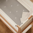 Snuz Bassinet 2 Pack Fitted Sheets - Gray Cloud - Bambi Baby