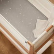 Snuz Bassinet 2 Pack Fitted Sheets - Gray Star - Bambi Baby