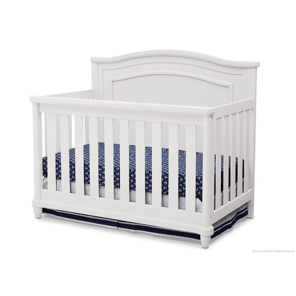 Simmons Belmont Collection Crib in Bianca- Bambi Baby