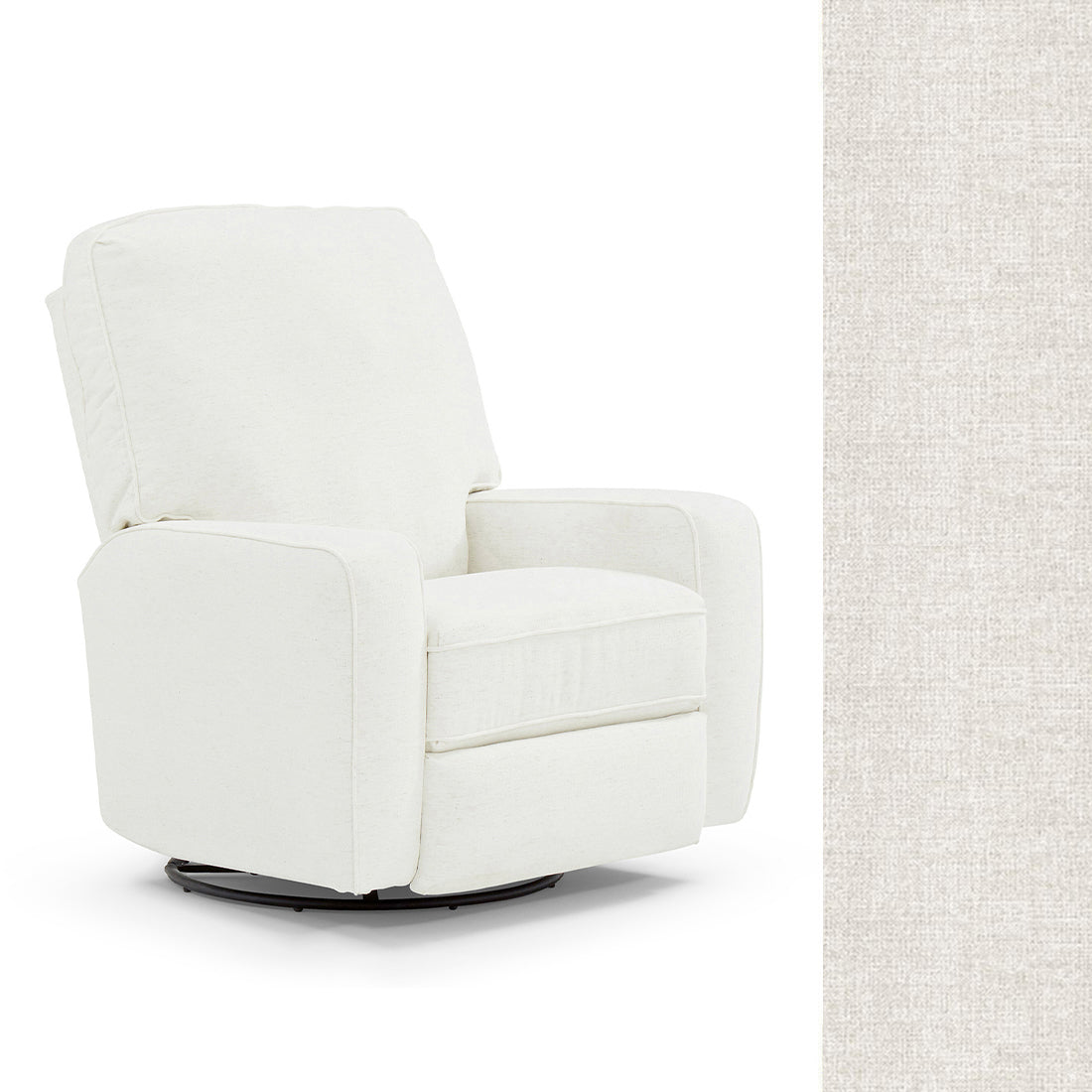 Storytime by Best Chairs Bilana Swivel Glider Recliner- Bambi Baby