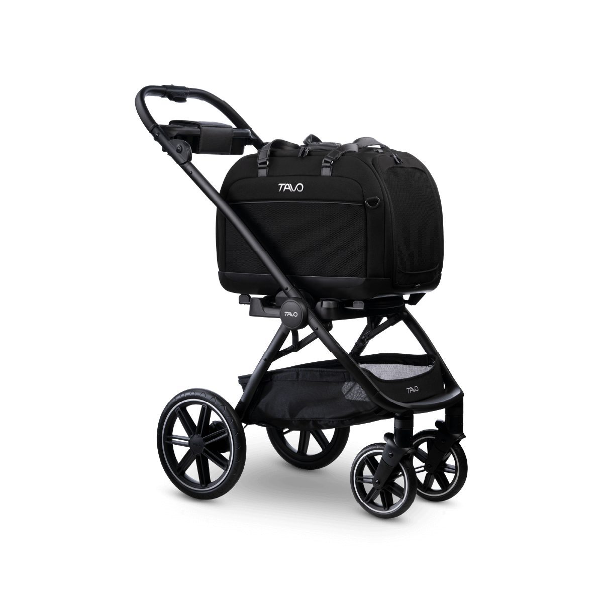 Tavo Hendrick Pet Car Seat + Hendrick Adapter + Roscoe Trek Stroller- Bambi Baby