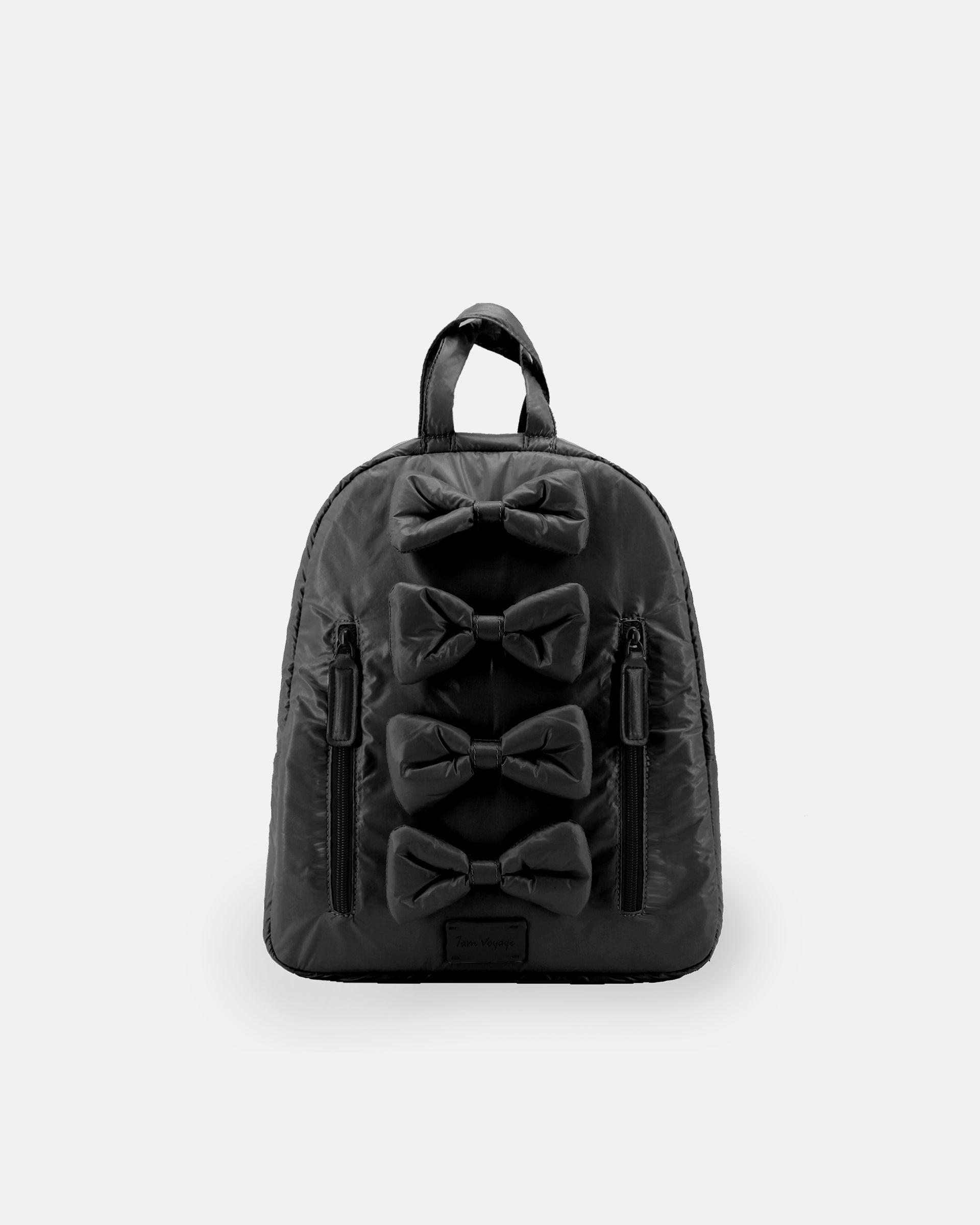 Bows Backpack - Black Mini Bows Backpack - Black Mini