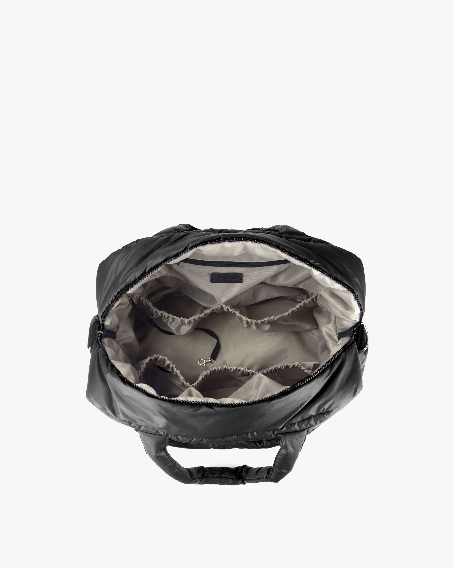 7AM Enfant Plaza Weekend Diaper Bag - Black- Bambi Baby