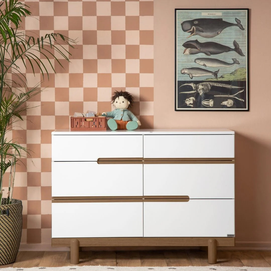 dadada Bliss 6-Drawer Dresser- Bambi Baby