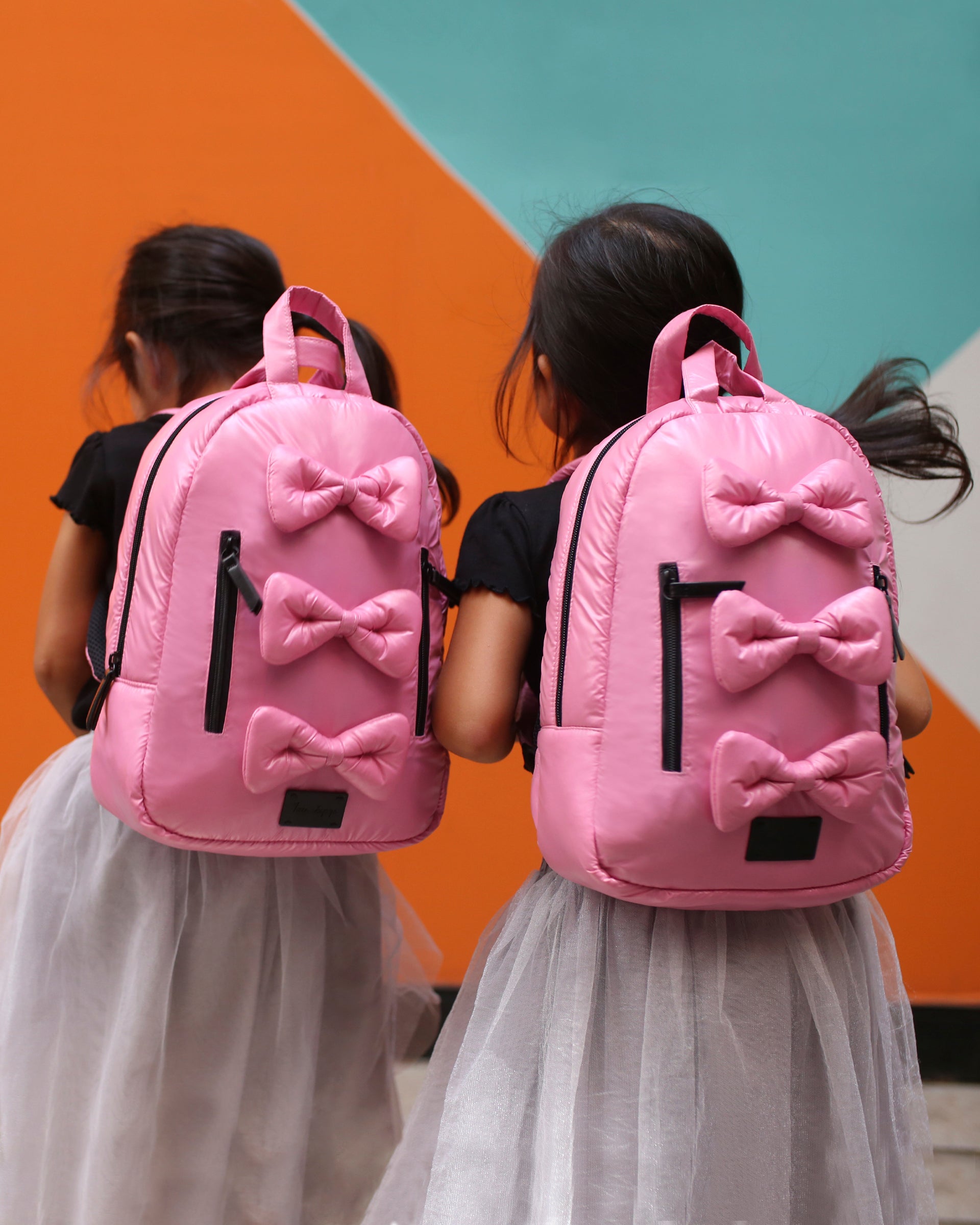 Bows Backpack Blush / Midi