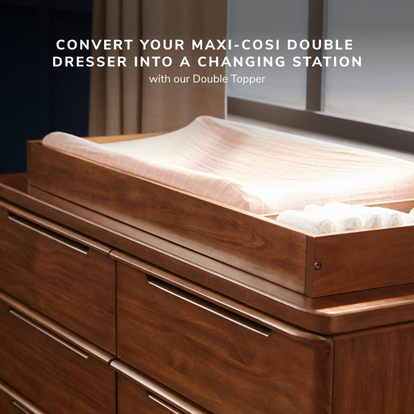 Maxi Cosi Embraced Forms Double Topper - Chestnut Stain- Bambi Baby