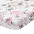 Lambs & Ivy Botanical Baby - Signature Sheet - White Floral - Bambi Baby