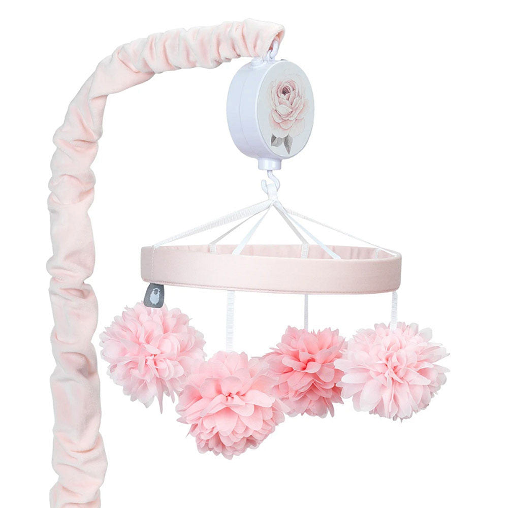 Lambs & Ivy Botanical Baby - Signature Musical Mobile - Plays 20 minutes- Bambi Baby