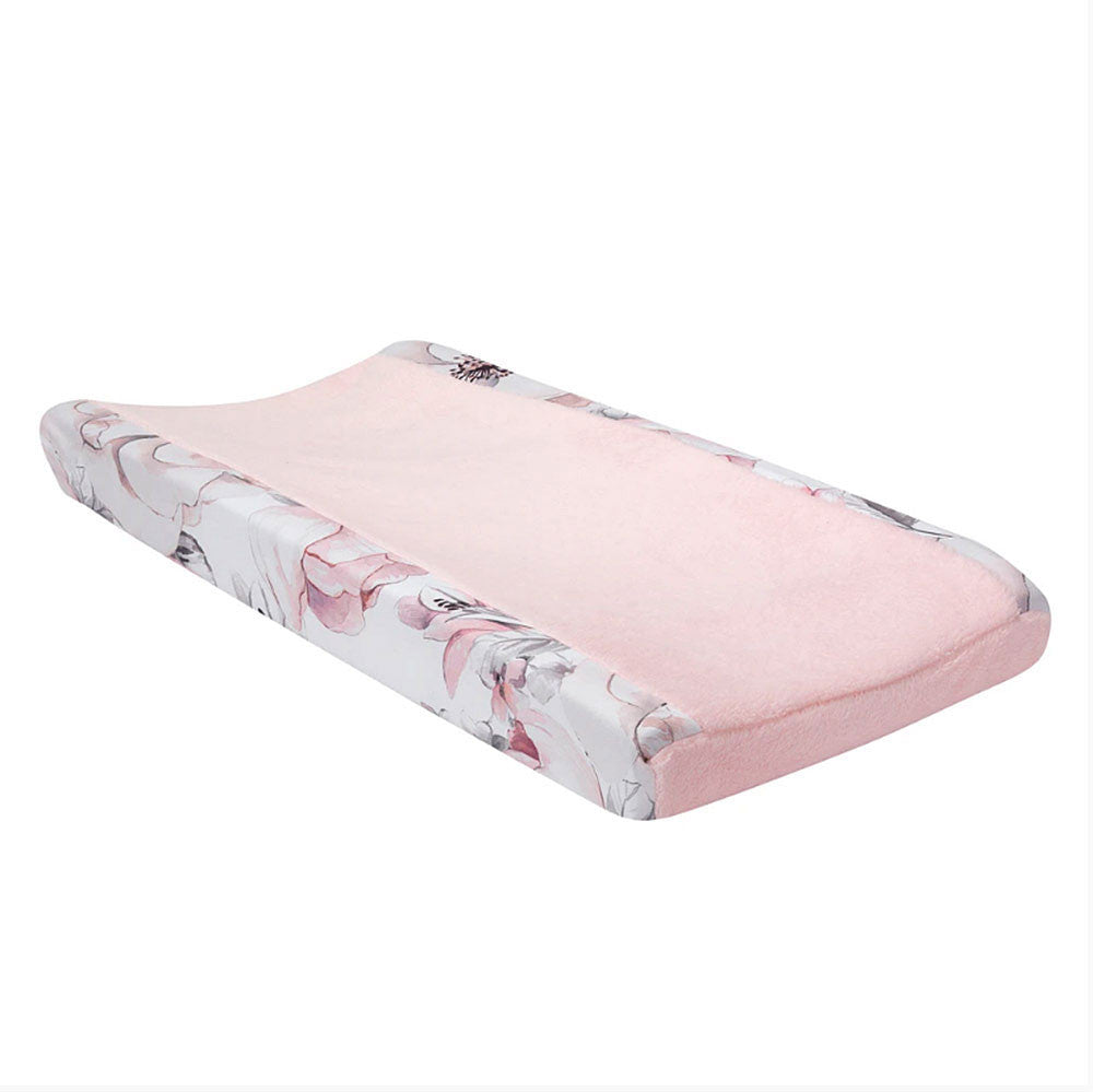 Lambs & Ivy Botanical Baby - Signature Changing Pad Cover- Bambi Baby