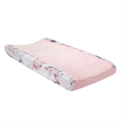 Lambs & Ivy Botanical Baby - Signature Changing Pad Cover- Bambi Baby