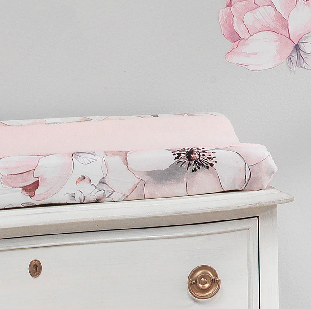Lambs & Ivy Botanical Baby - Signature Changing Pad Cover- Bambi Baby