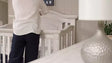 Oxford Baby Briella 4 in 1 Convertible Crib - White - Bambi Baby