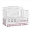 Oxford Baby Briella 4 in 1 Convertible Crib - White - Bambi Baby