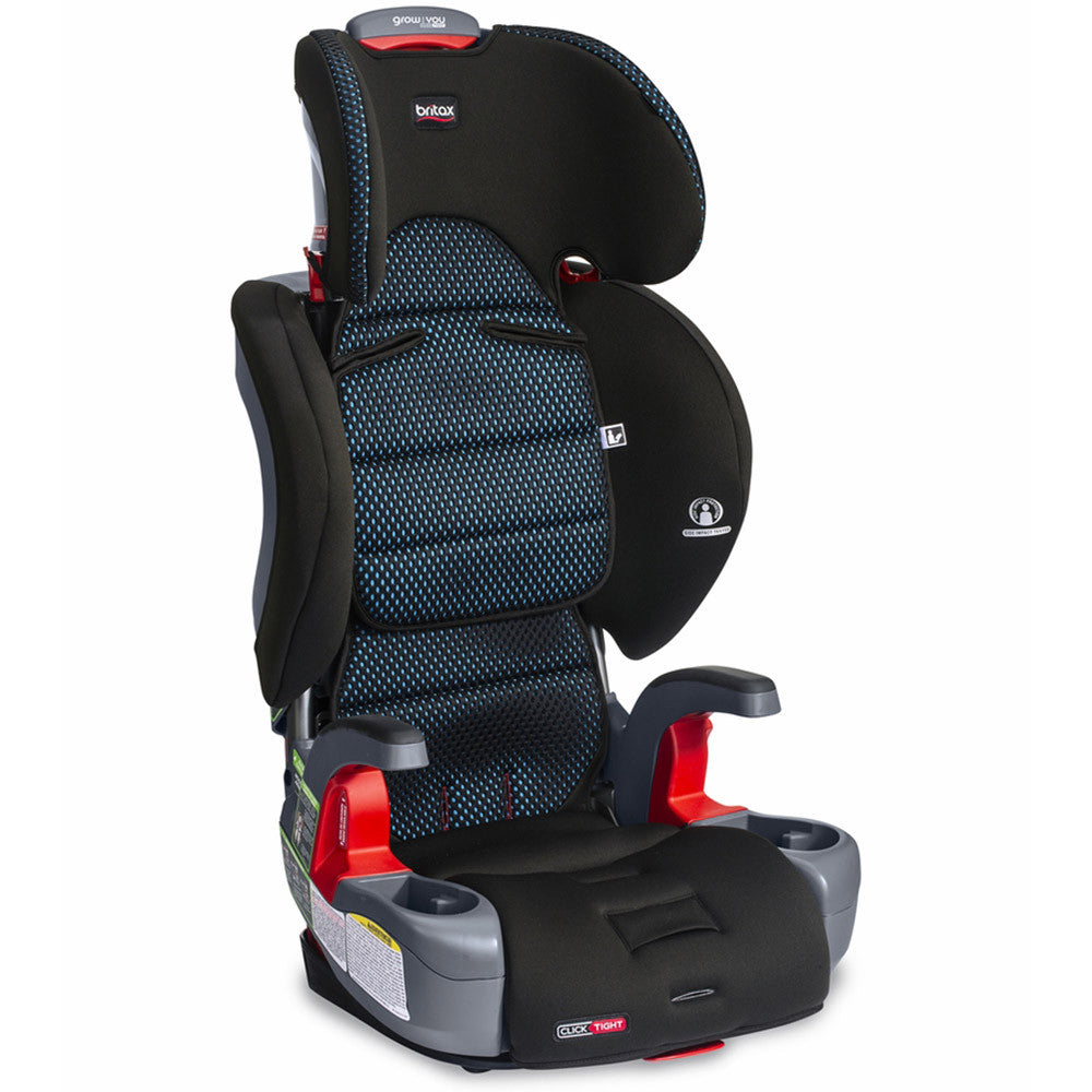 Silla elevadora para coche Britax Grow With You ClickTight en Cool Flow Teal - Bambi Baby
