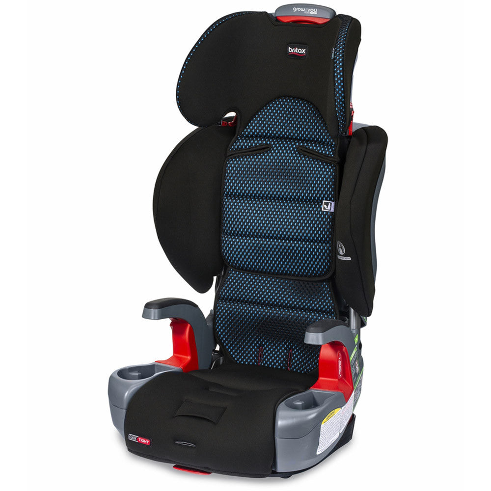 Britax Grow With You ClickTight Booster Car Seat in Cool Flow Teal - Bambi Baby