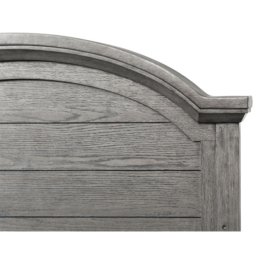 Westwood Foundry 3 Piece Arched Crib Nursery Set in Brushed Pewter- Bambi Baby