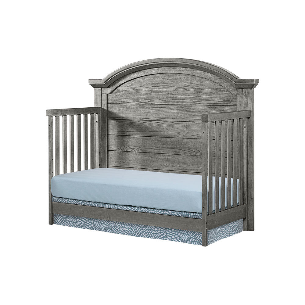 Westwood Foundry 3 Piece Arched Crib Nursery Set in Brushed Pewter- Bambi Baby