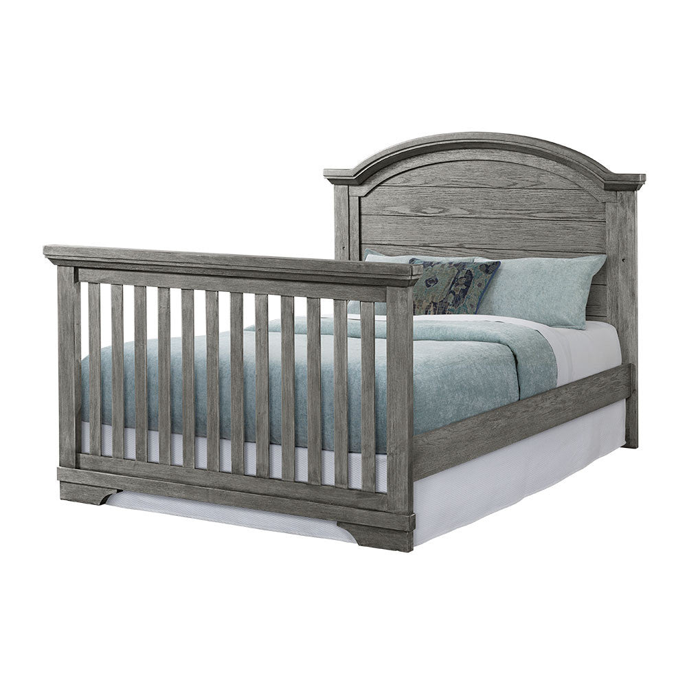 Westwood Foundry 3 Piece Arched Crib Nursery Set in Brushed Pewter- Bambi Baby