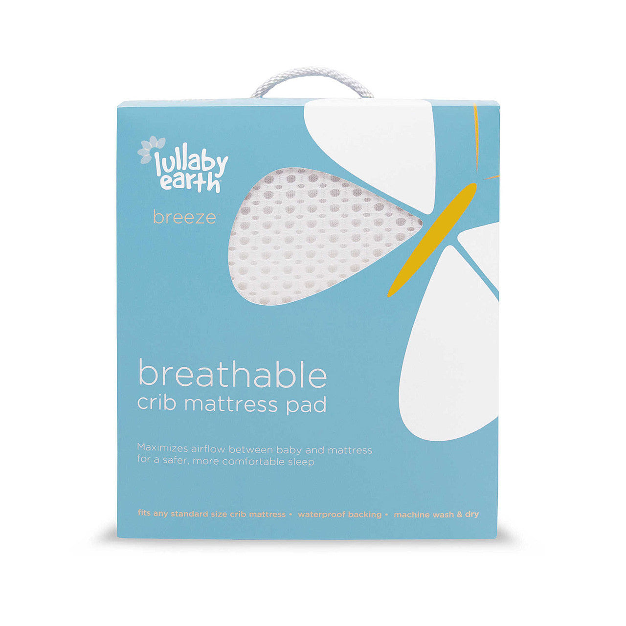 Lullaby Earth Breeze Cover in White- Bambi Baby