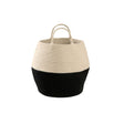Lorena Canals Basket Zoco Black-Natural - Bambi Baby