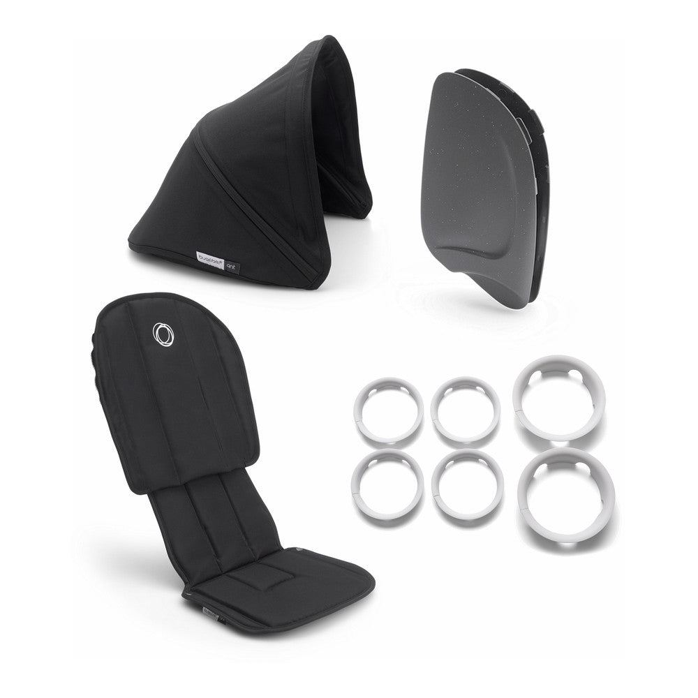 Bugaboo Ant Style Set completo en negro-negro- Bambi Baby