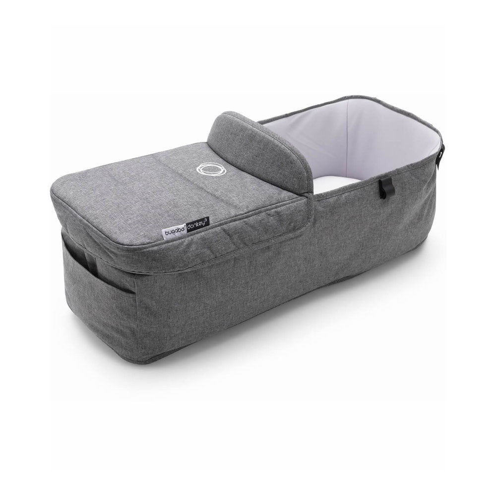 Funda completa para capazo Bugaboo Donkey 3 en gris jaspeado - Bambi Baby