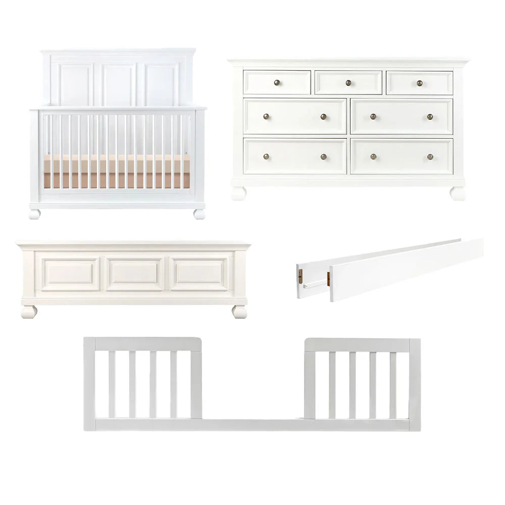 appleseed Solvang Pure White Bundle- Bambi Baby