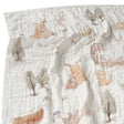 Lambs & Ivy Signature Bunny Hop Organic Cotton Muslin 3-Piece Crib Bedding Set - Bambi Baby