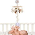 Lambs & Ivy Signature Bunny Hop Musical Baby Crib Mobile Soother Toy - Bambi Baby