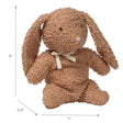 Lambs & Ivy Signature Bunny Hop Plush Rabbit Stuffed Animal Toy - Honey - Bambi Baby