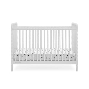 Bianca White Delta Children Saint 4-in-1 Convertible Crib - Front View | Bambi Baby