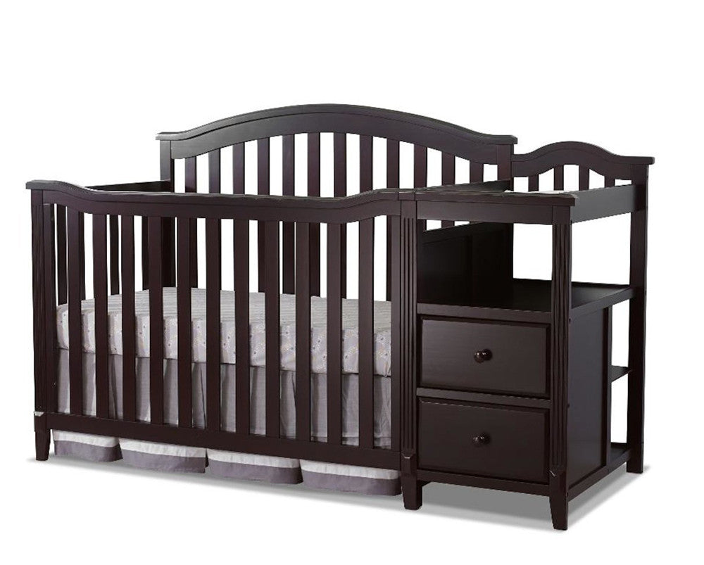Sorelle Berkley 4 In 1 Crib N Changer in Epresso - Bambi Baby