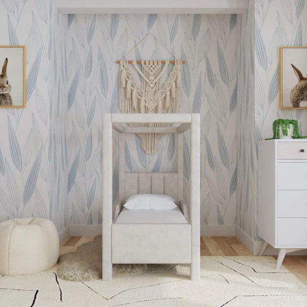 Westwood Design Alice Toddler Bed In Gray- Bambi Baby