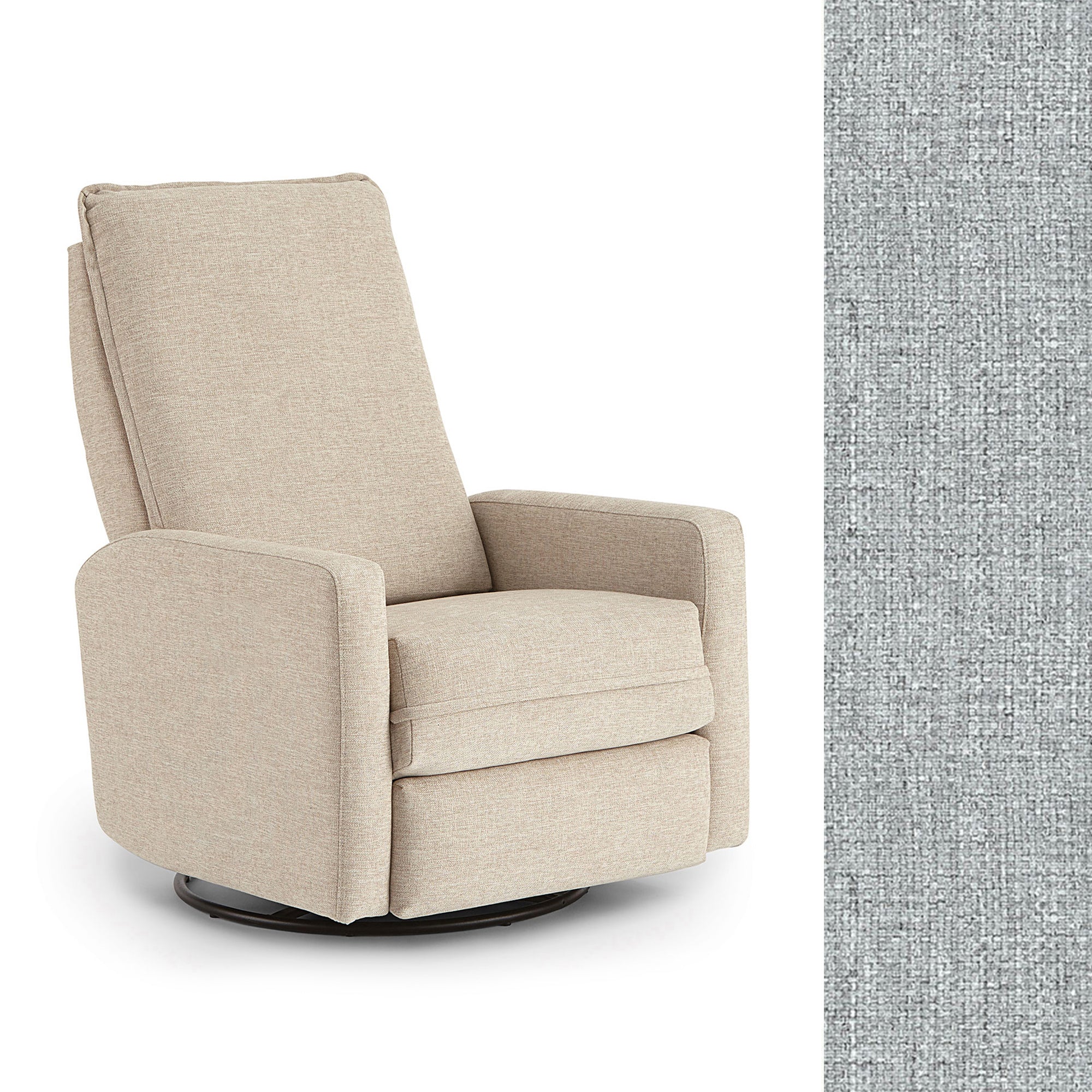 Melhores cadeiras Calli Swivel Glider Recliner- Bambi Baby
