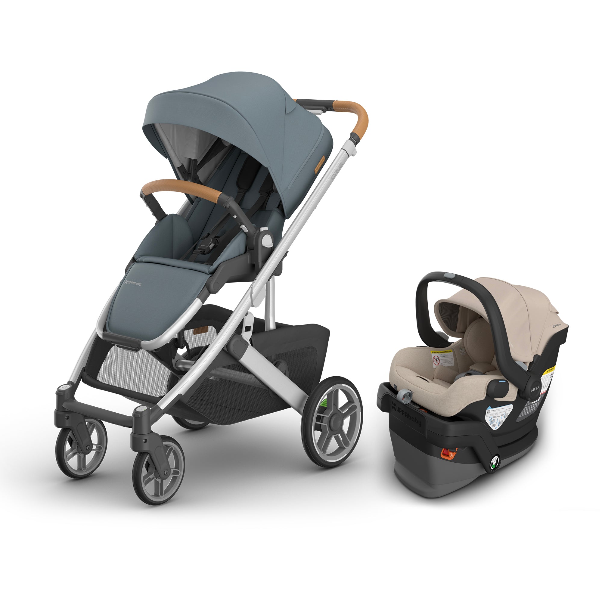 UPPAbaby Cruz V3 + Mesa V3 Travel System- Bambi Baby