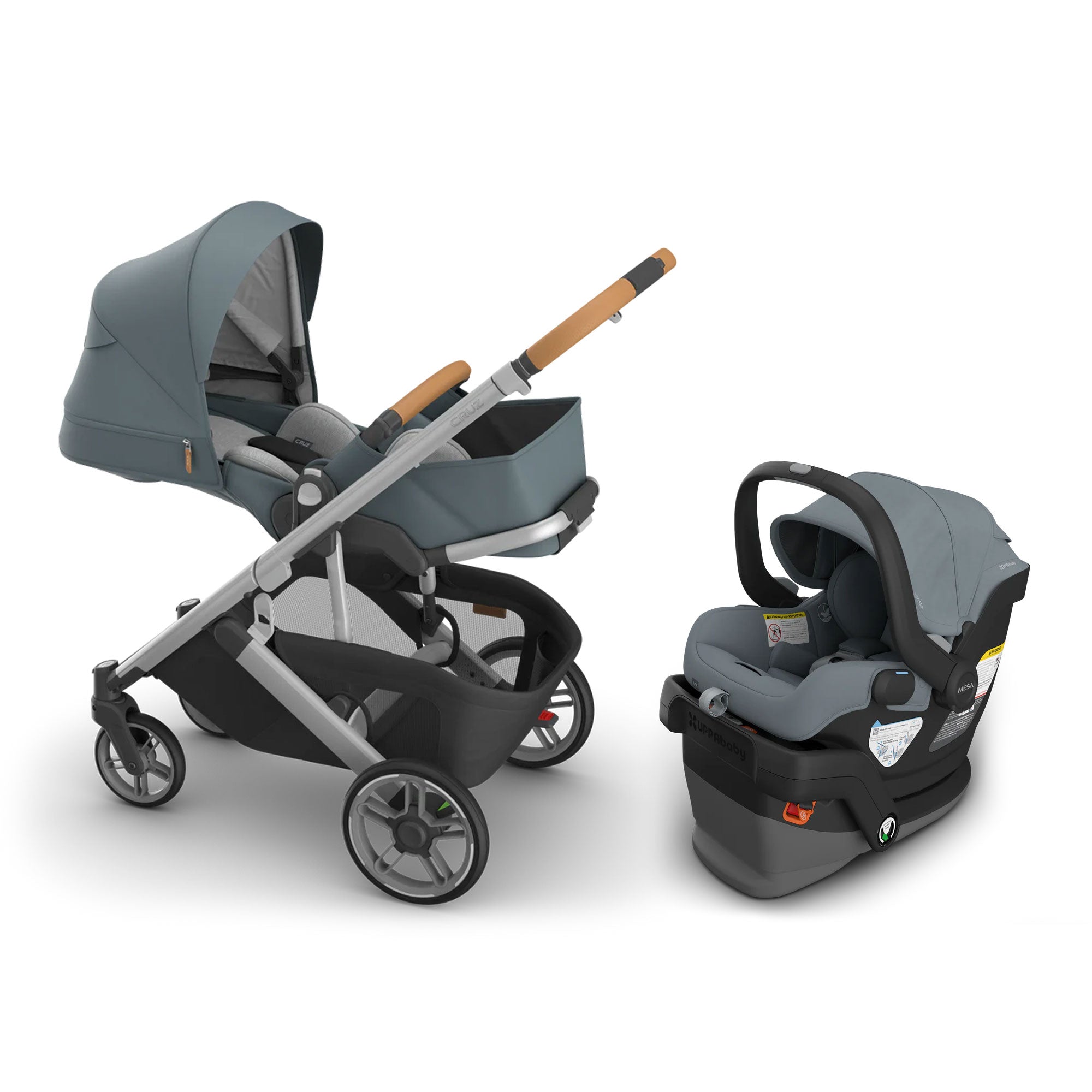 UPPAbaby Cruz V3 + Mesa V3 Travel System- Bambi Baby
