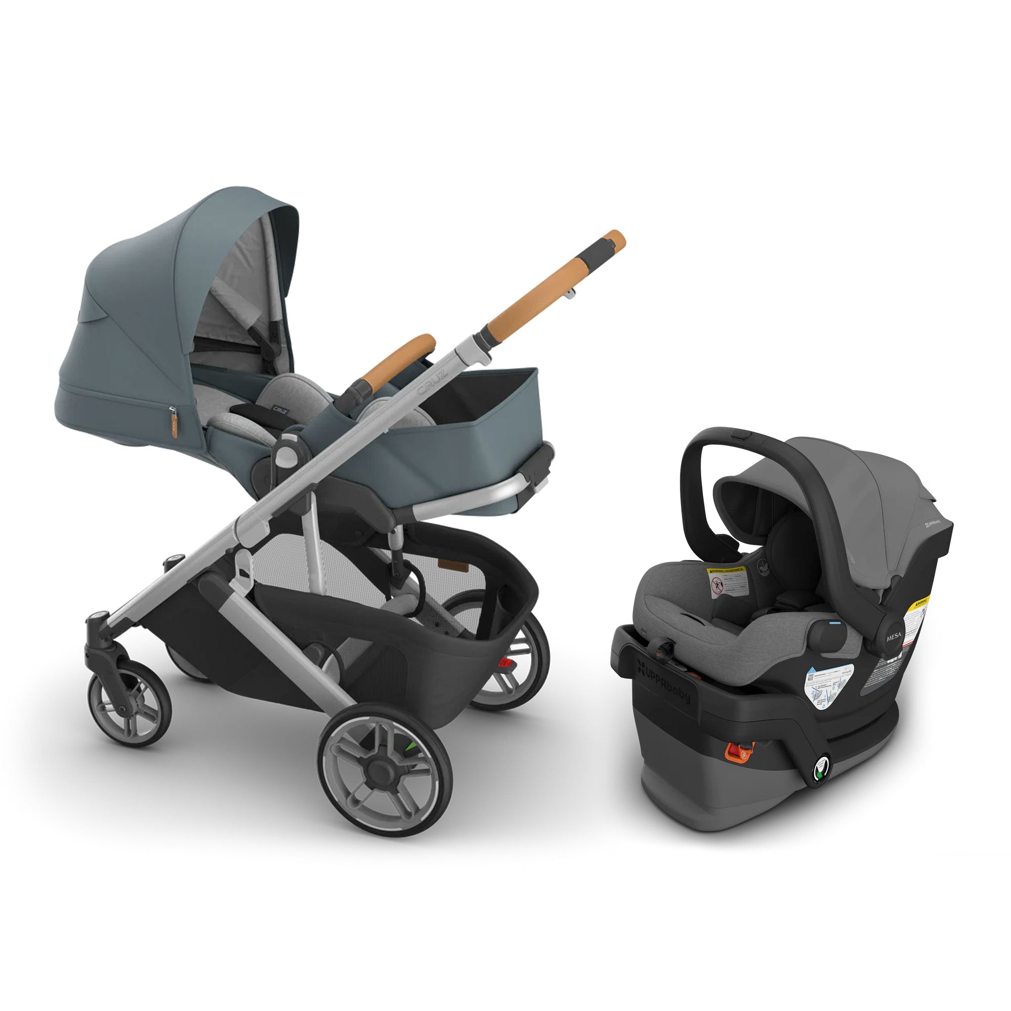 UPPAbaby Cruz V3 + Mesa V3 Travel System- Bambi Baby