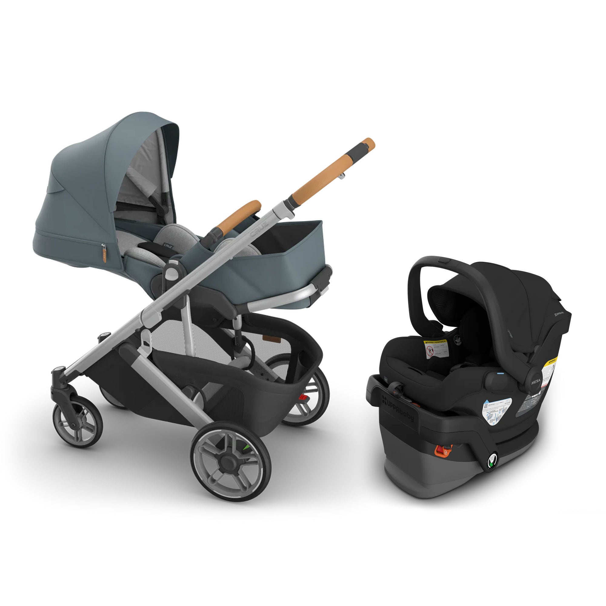 UPPAbaby Cruz V3 + Mesa V3 Travel System- Bambi Baby