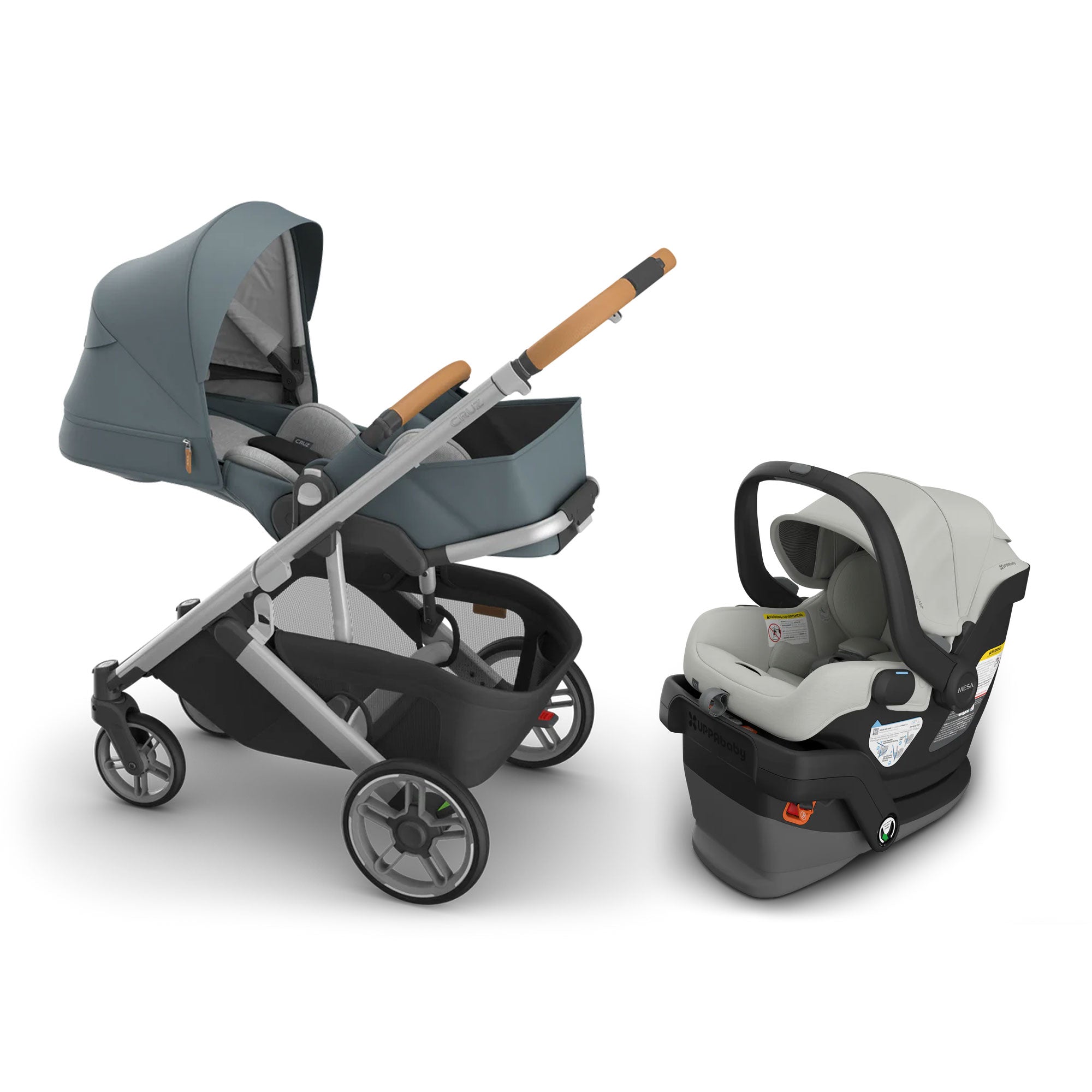 UPPAbaby Cruz V3 + Mesa V3 Travel System- Bambi Baby
