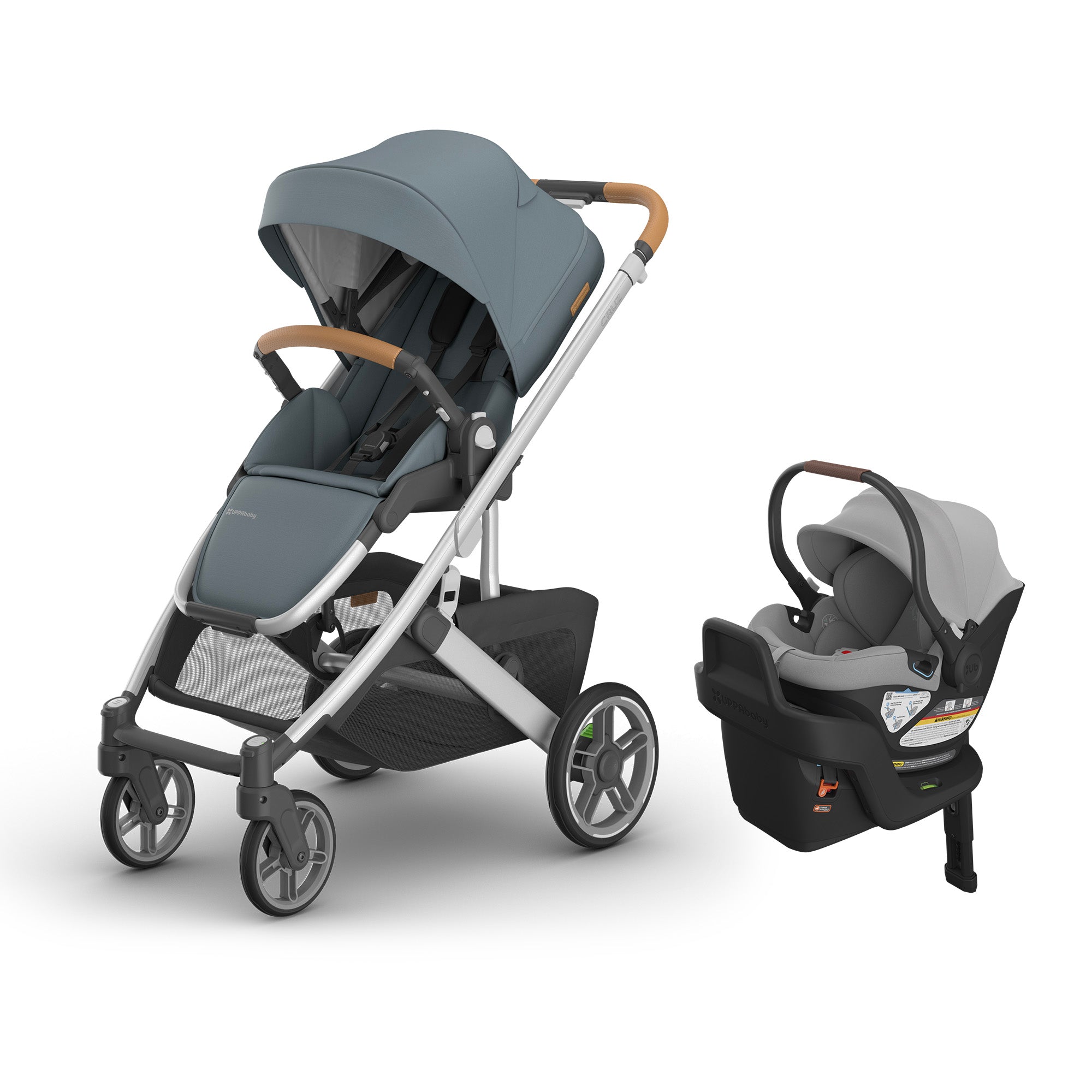 UPPAbaby Cruz V3 + Aria Travel System- Bambi Baby
